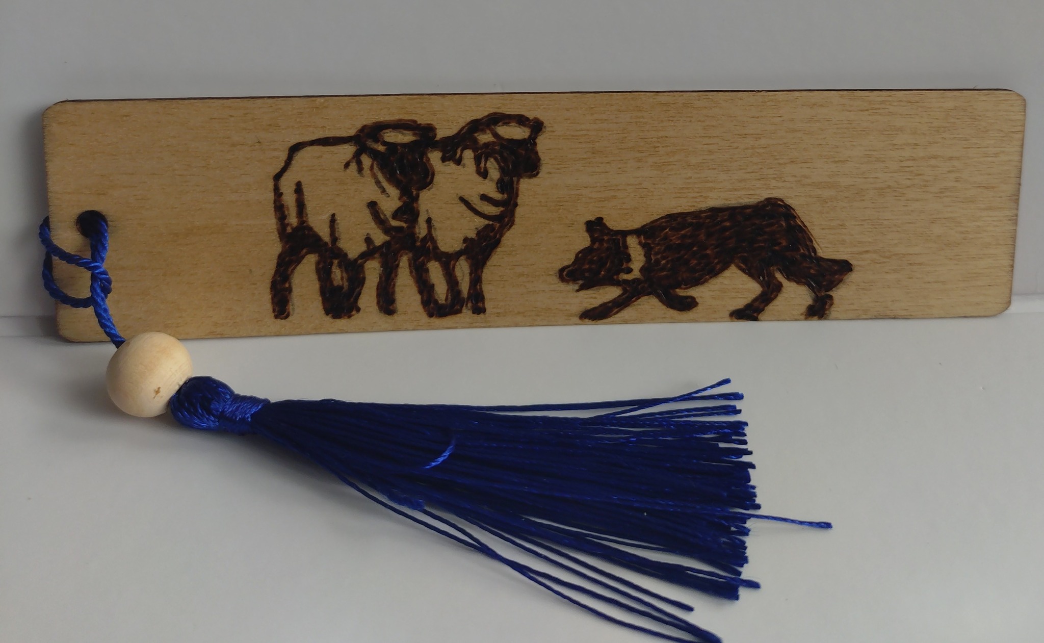 border collie book mark – find out more